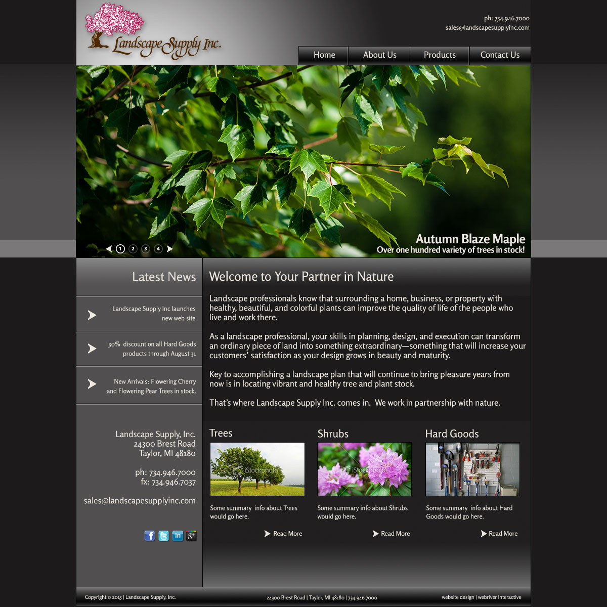 Landscape Supply, Inc. - WebRiver - Landscape Supply, Inc. - WebRiver